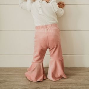 Sage green bell bottoms